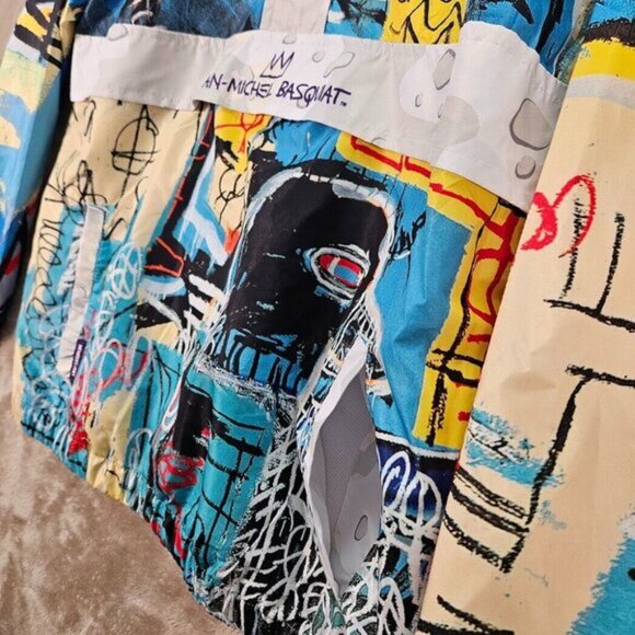 NWT Jean-Michel Basquiat X Members Only Jacket Anorak Windbreaker Mens Size L - Picture 13 of 16